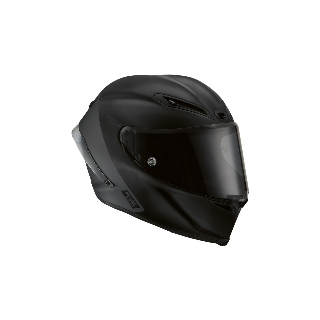 black racing motorcycle helmet pictures M Pro Race ECE Helmet Triple Black